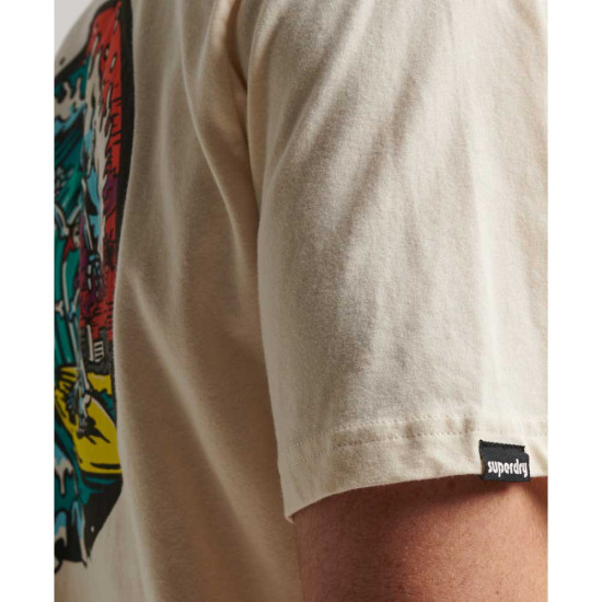 Superdry Ανδρική κοντομάνικη μπλούζα Vintage Creatures T-Shirt